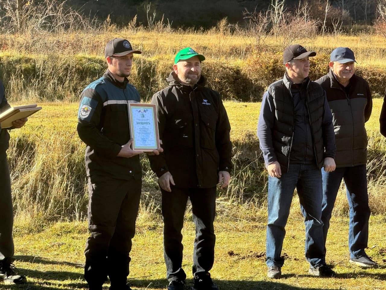 Работники ПЧ-50 отмечены благодарностями от Даглесхоза